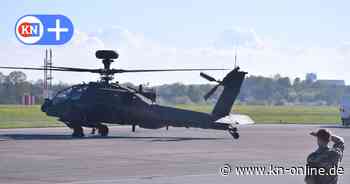 Nach Reparatur in Holtenau: Apache-Kampfhubschrauber kreist über Kiel