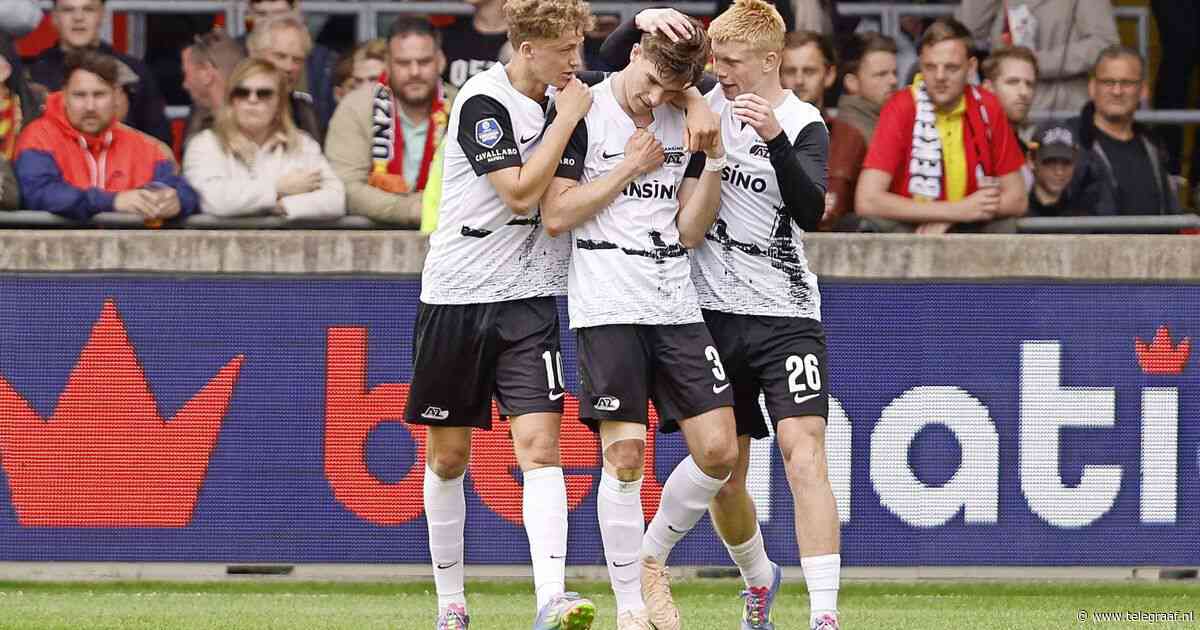 LIVE Eredivisie | Uitgerekend Wouter Goes scoort voor AZ en krijgt rood tegen Go Ahead in Deventer