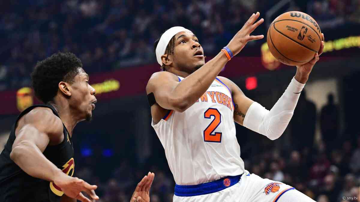 Why Miles McBride is Knicks&#39; X-factor in NBA playoff matchup against Celtics