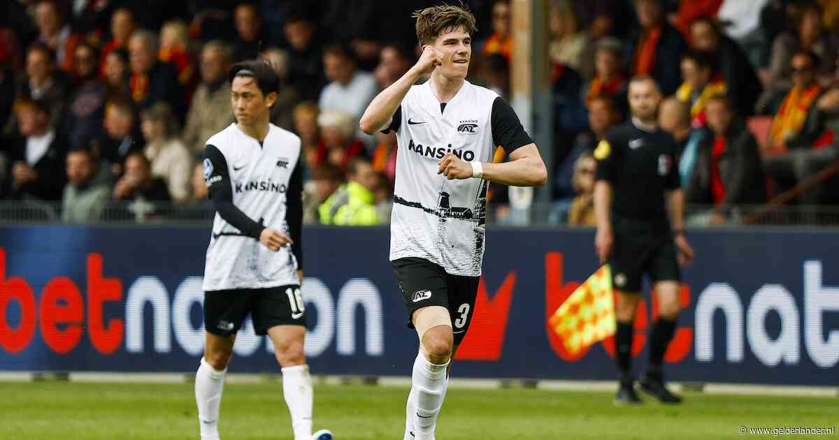 Wouter Goes pakt rood en scoort bij revanche AZ op bekerwinnaar Go Ahead Eagles