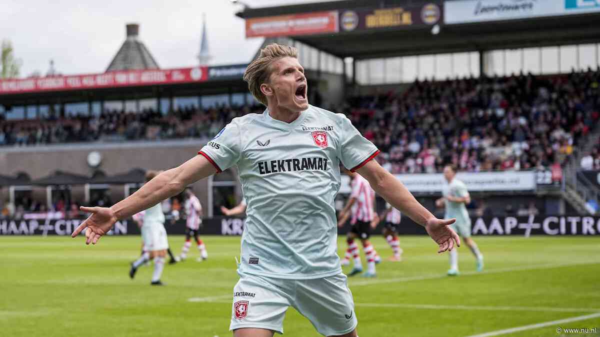 Sem Steijn bekroont fraaie week met goal voor Twente en zege op vader Maurice