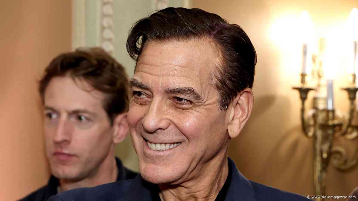 George Clooney puts new look front and center at public celebration for his milestone first after NYC move with Amal and twins