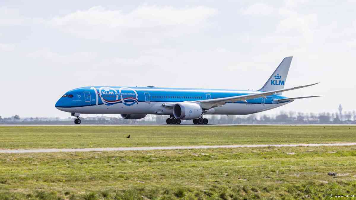 KLM verwacht meer annuleringen door onderhoud aan Boeing 787's