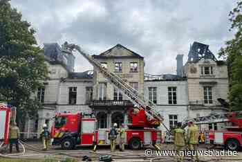 Verwoestende brand in historisch kasteel, vrienden starten crowdfunding om eigenaar te helpen: “Er is heel veel schade, vooral aan het dak”