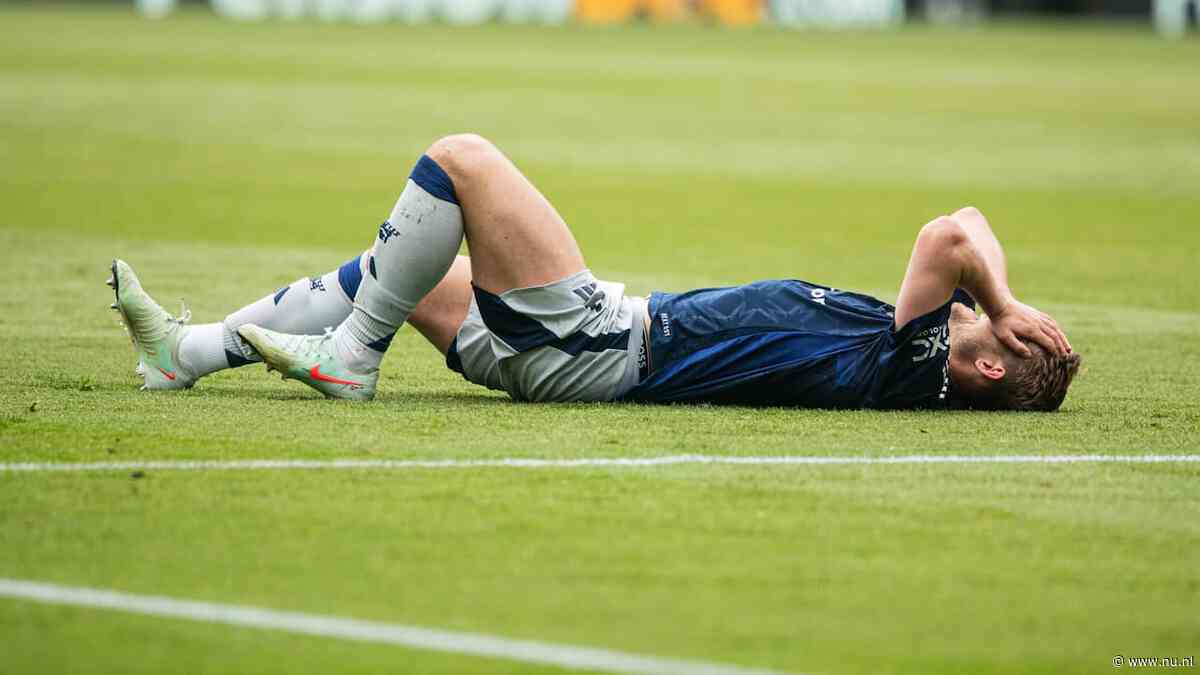 De Ligt valt drie dagen na rentree weer geblesseerd uit bij verliezend United