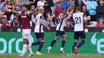 West Ham winless in eight after draw against much-changed Spurs