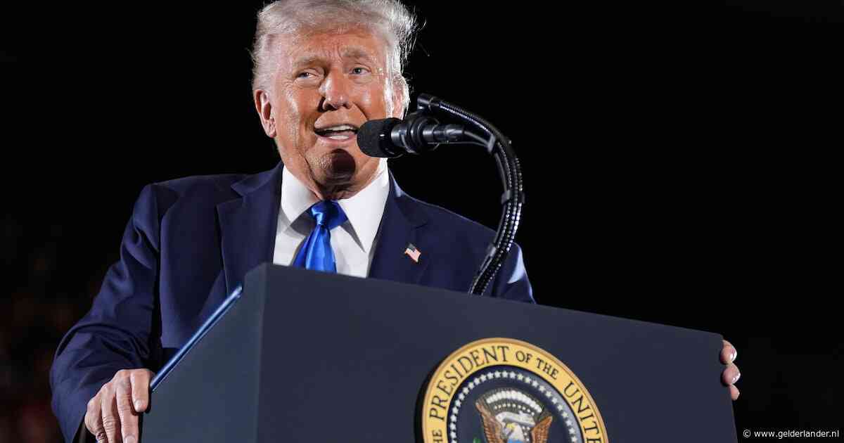 Trump zegt geen derde ambtstermijn te ambiëren: ‘Wil vier hele goede jaren hebben en dan overdragen’