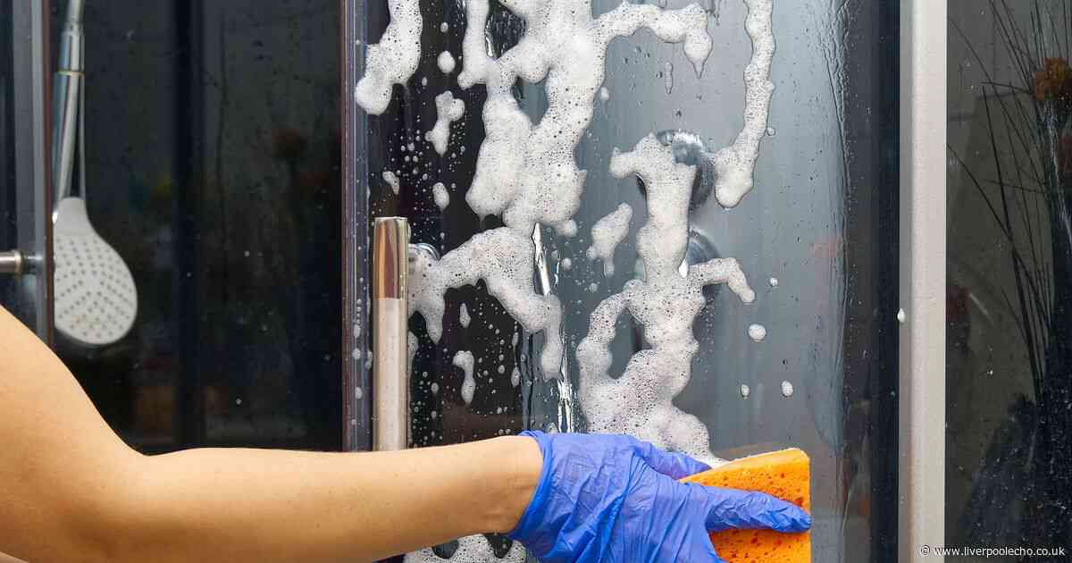 Shower screens will be streak-free with no limescale in minutes with natural item