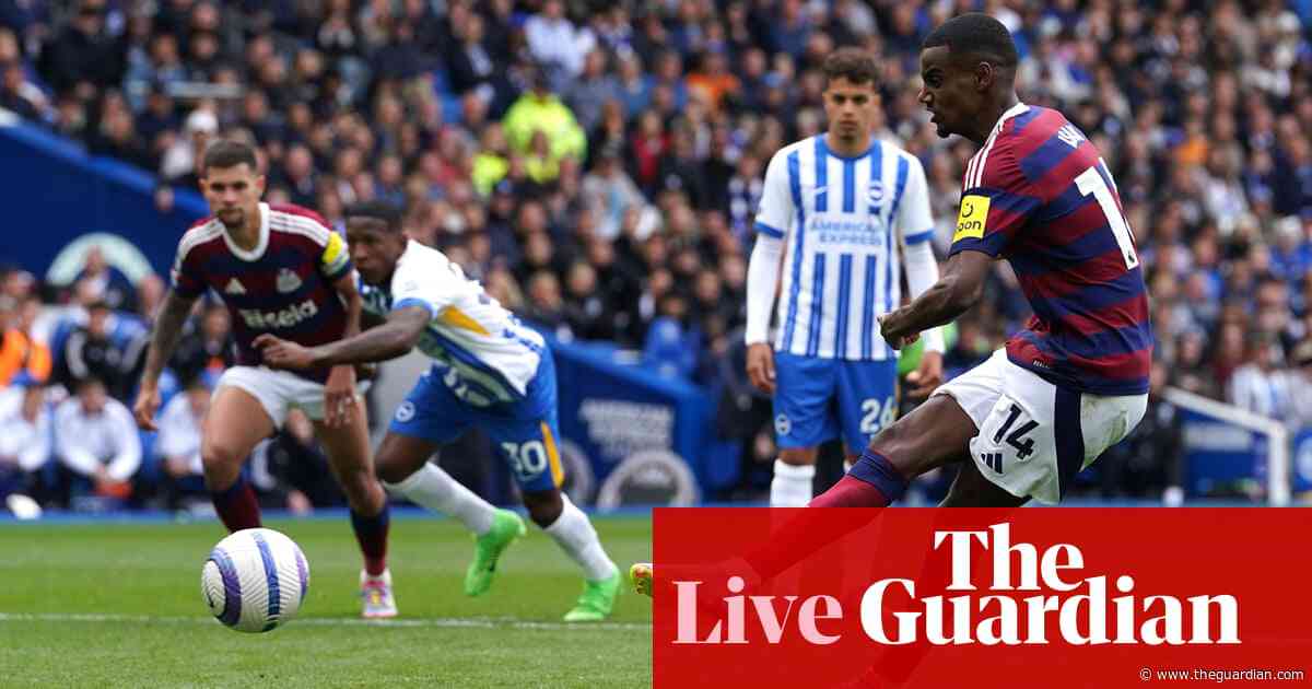 Brighton 1-1 Newcastle, Brentford 4-3 Manchester United and more: Premier League – live reaction