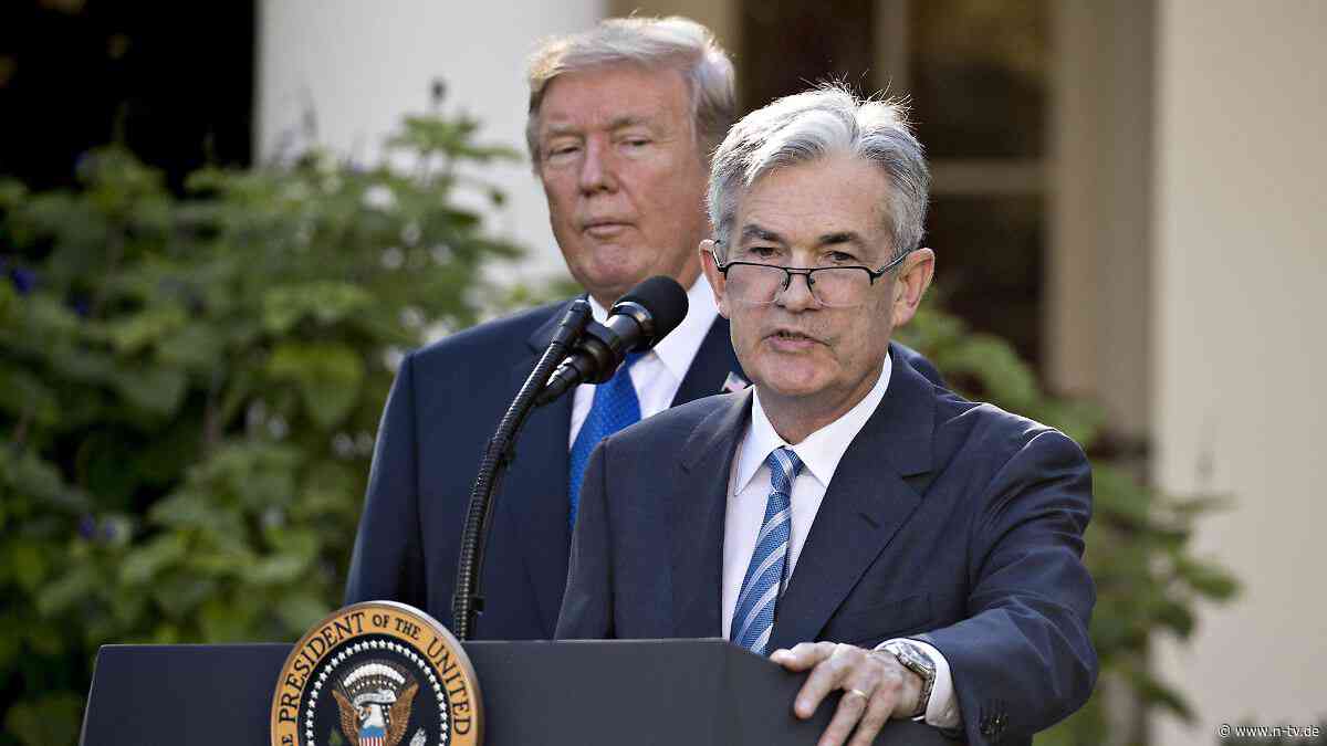 "Warum sollte ich das tun?": Trump rückt von Rausschmiss des Fed-Chefs ab