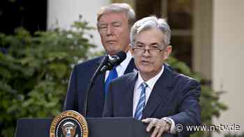"Warum sollte ich das tun?": Trump rückt von Rausschmiss des Fed-Chefs ab