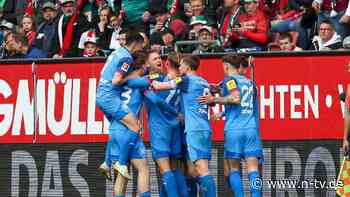 Klarer Sieg in Augsburg: Holstein Kiel brüllt Kampfansage durch den Tabellenkeller