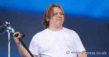 Lewis Capaldi makes emotional return to the stage after cancelling world tour