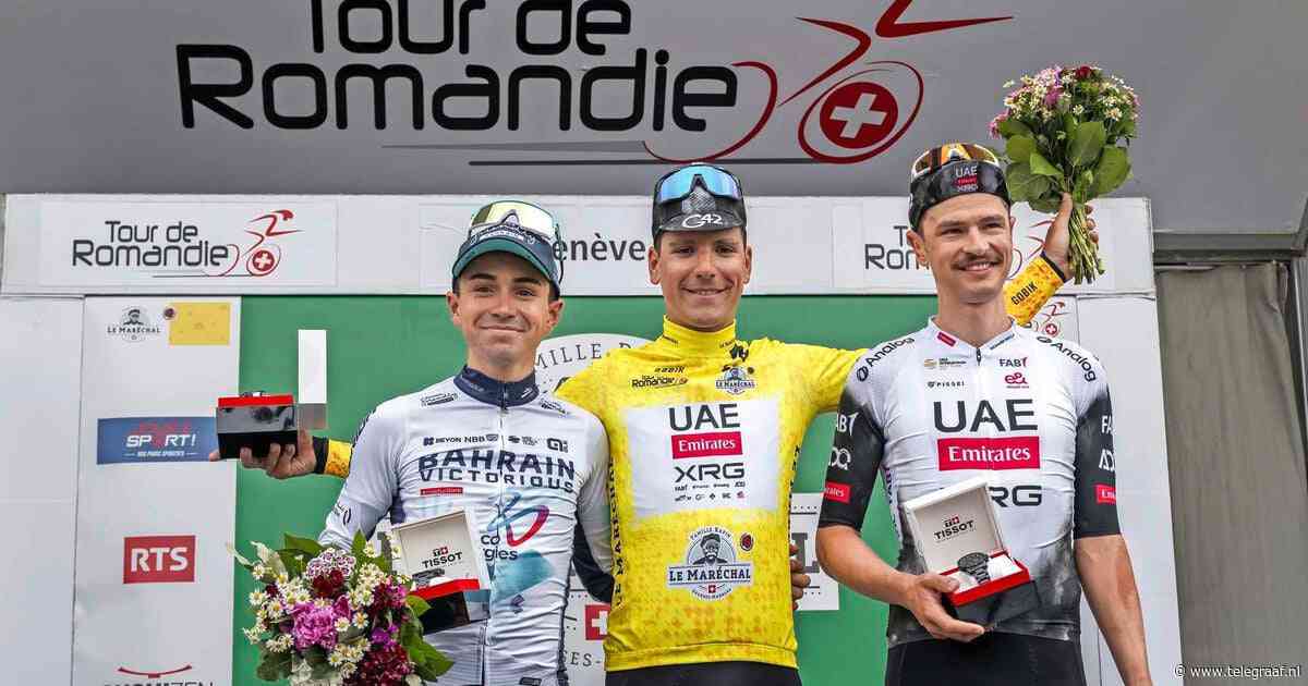 Joao Almeida eist eindoverwinning in Ronde van Romandië op; Remco Evenepoel wint slottijdrit
