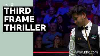 Zhao outplays 'master tactician' Williams to rack up early lead