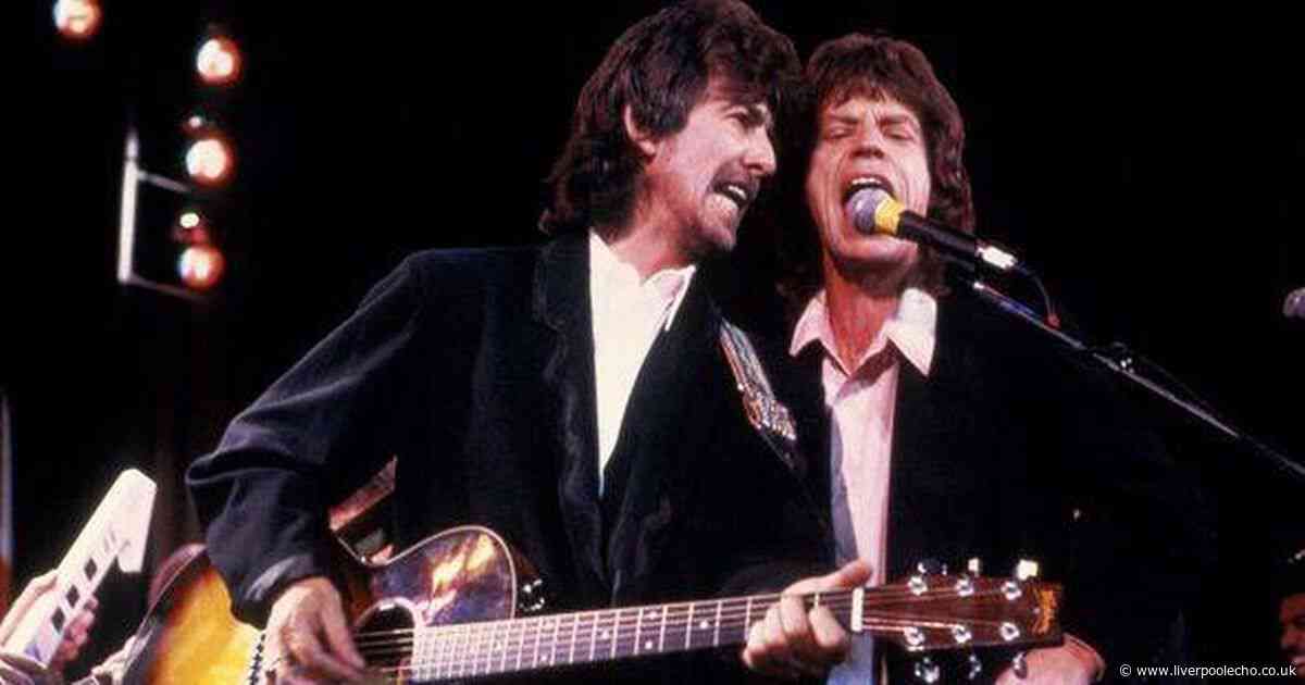 Beatles star George Harrison's swipe at 'lurking' Mick Jagger