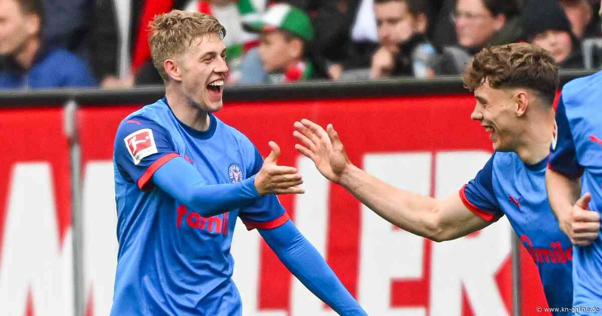 "Magischer Pass" und Störche-Wahnsinn: Holstein Kiel schlägt auch den FC Augsburg