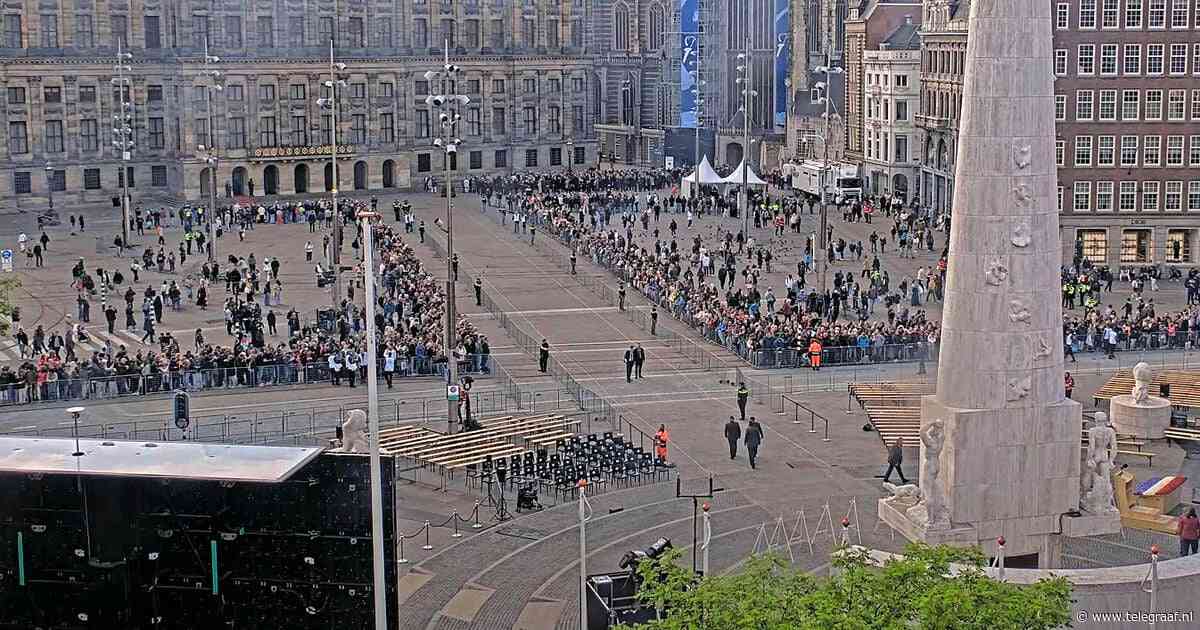 LIVE | Nationale Dodenherdenking 2025: honderden mensen verzamelen zich op de Dam voor herdenking