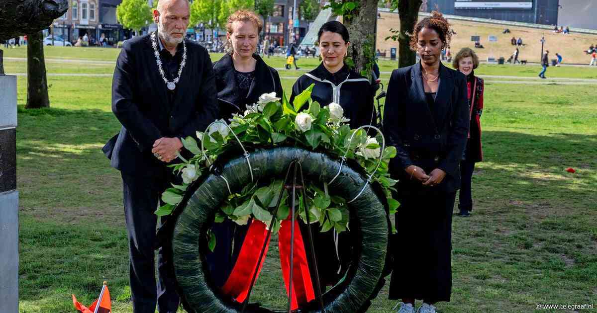 Woonwagengemeenschap bij herdenking: ’Overheid was medeplichtig, tijd voor excuses aan Roma en Sinti’