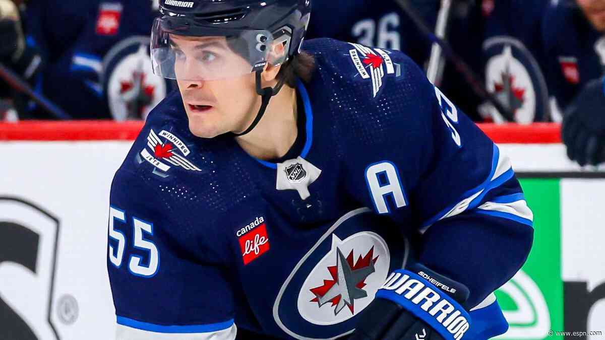 Jets' Scheifele ruled out for Game 7 vs. Blues