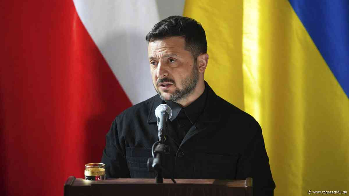 Ukraine-Liveblog: ++ Waffenruhe laut Selenskyj jederzeit möglich ++
