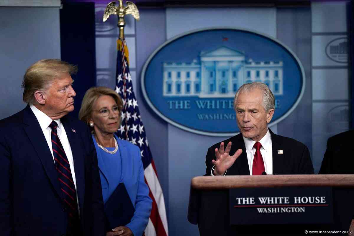Trump’s tariffs guru claim that UK is ‘compliant servant of communist China’ branded ‘crazy’