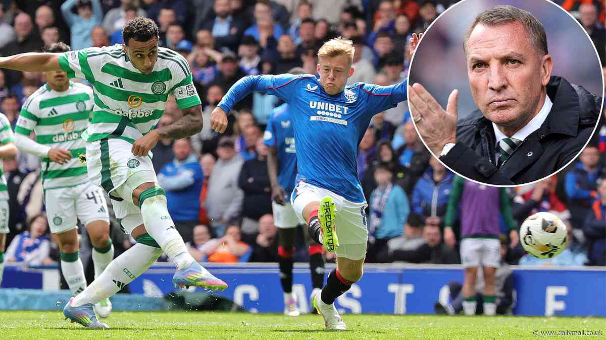 ADAM'S A BIG-GAME PLAYER: Brendan Rodgers hails striker Idah after Ibrox equaliser and says he has more than proven his worth to Celtic