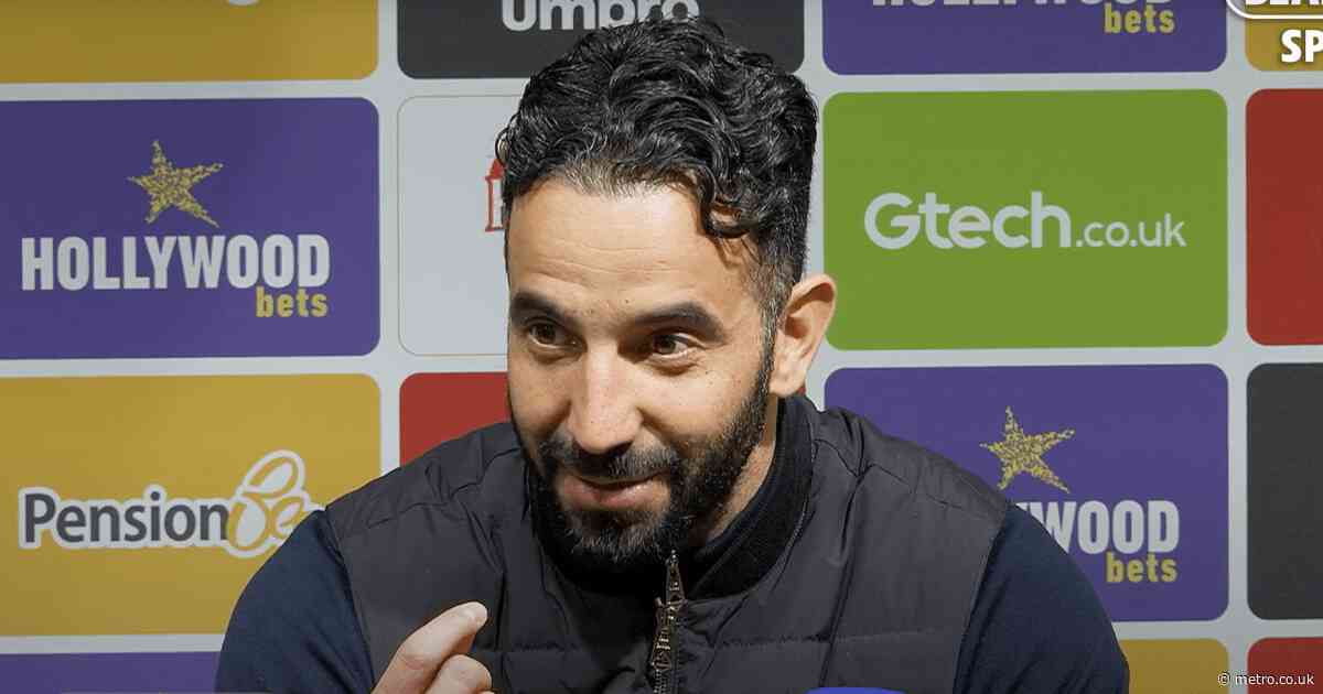 Ruben Amorim says he has to remove ‘really intelligent’ Man Utd star from training
