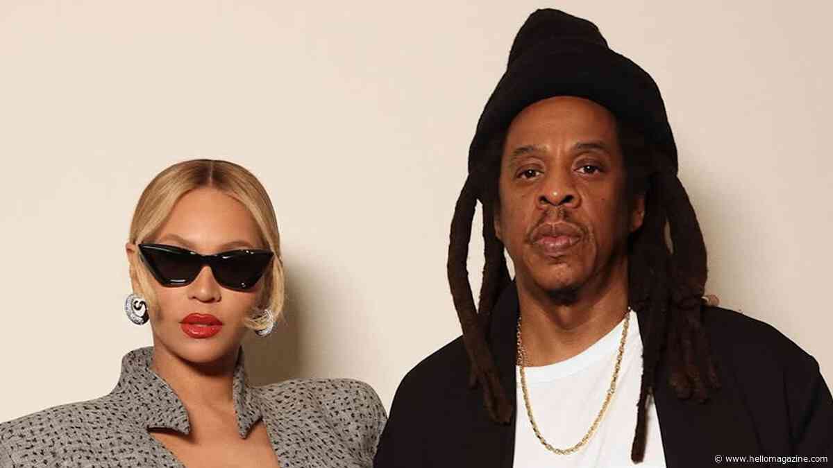 Beyoncé and Jay-Z go for contrasting outfits as they make a date night out of family's celebratory event on tour