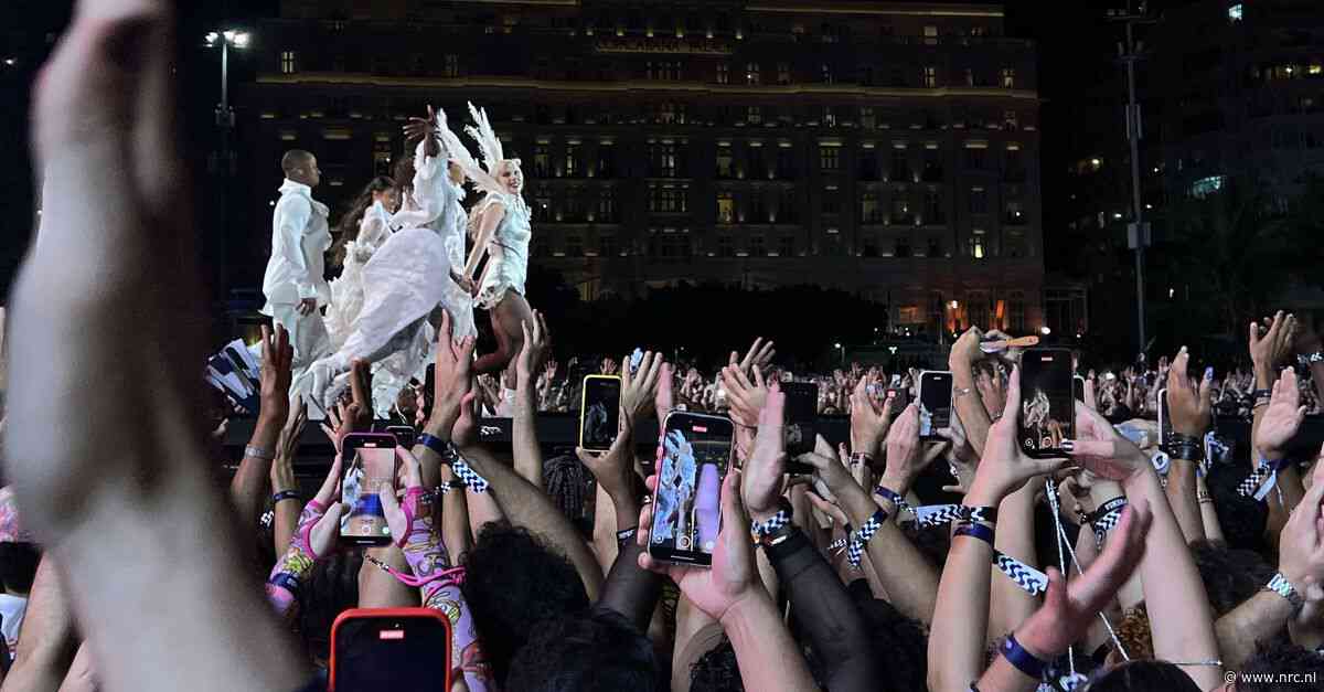 Bomaanslag op concert Lady Gaga verijdeld in Rio de Janeiro