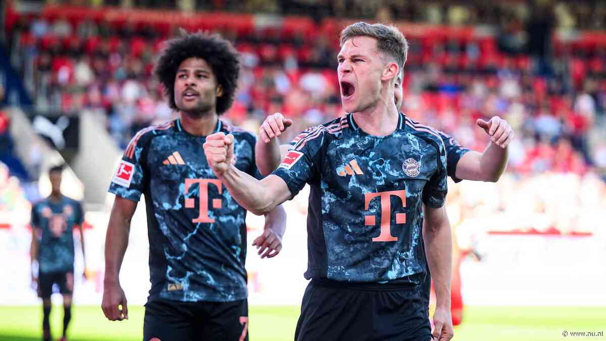 Bayern München verovert alsnog landstitel door nederlaag van Bayer Leverkusen
