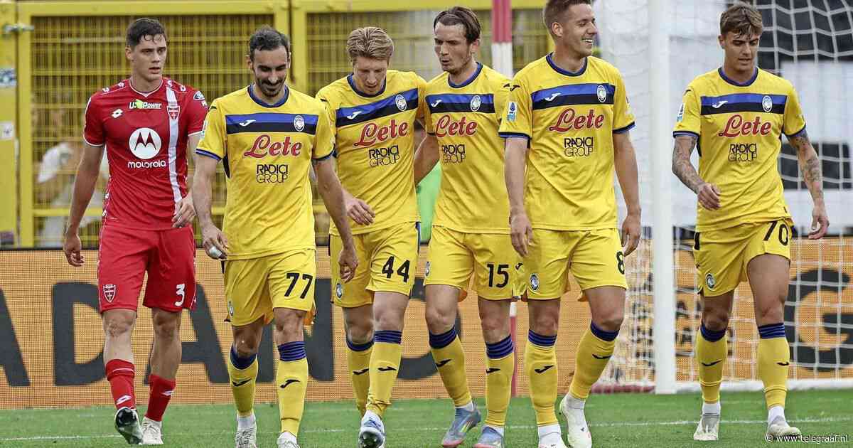 Marten de Roon veroordeelt met Atalanta Monza tot Serie B en ligt zelf op koers voor Champions League