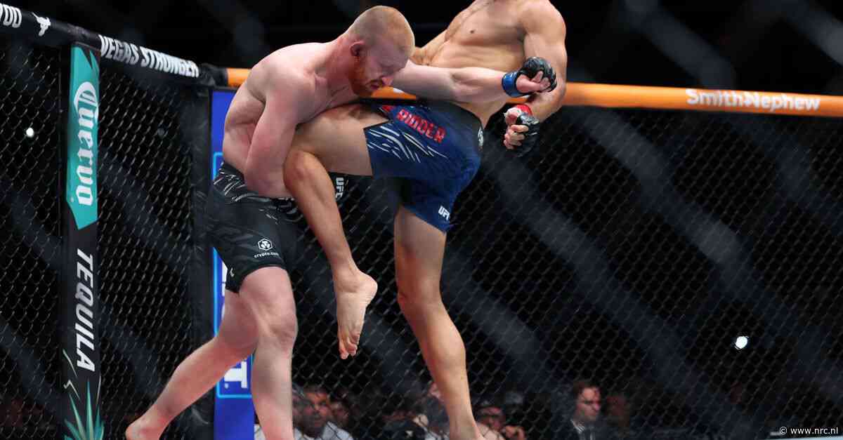 <em>The Dutch Knight</em>  Reinier de Ridder maakt naam in prestigieuze UFC na derde zege op Amerikaanse MMA-vechter