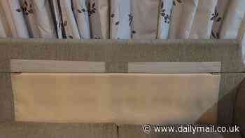 Sofa owner spends YEARS perplexed by bendy part of his couch - but the odd feature has a simple explanation