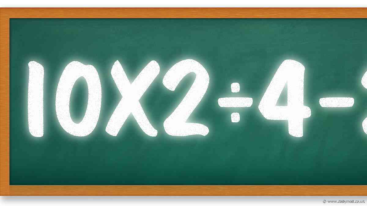 Simple looking 5th grade math problem leaves the internet defeated - are you smart enough to solve it?
