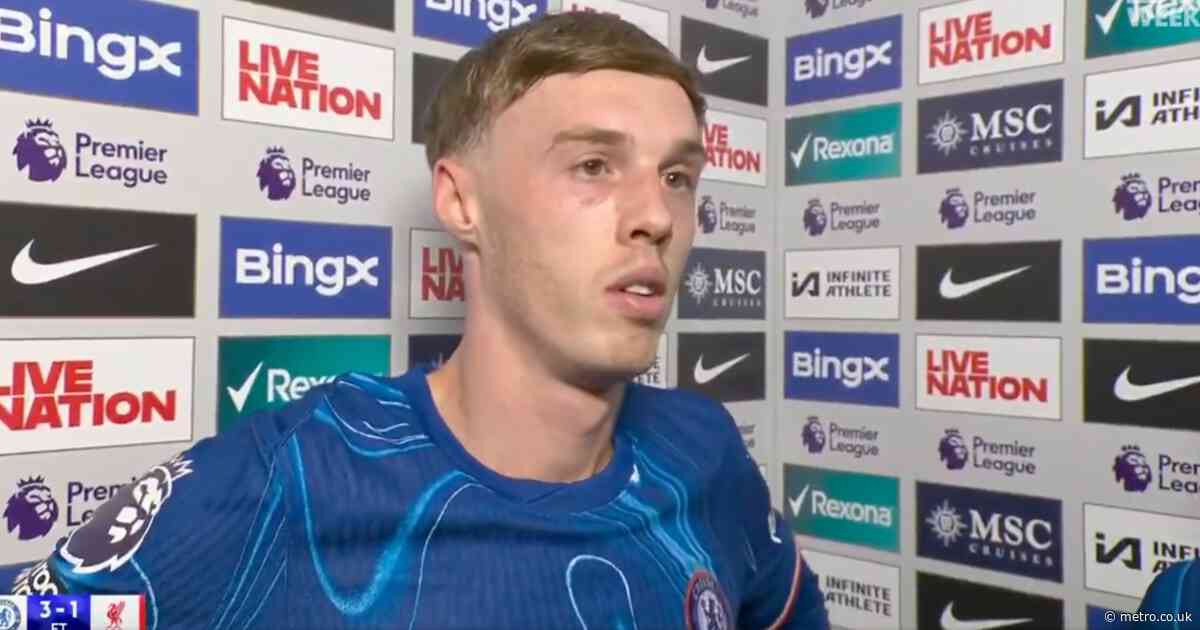 Cole Palmer hits out at ‘social media idiots’ after ending goal drought against Liverpool