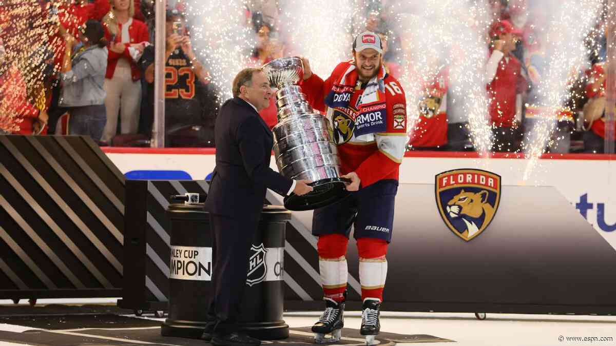 Stanley Cup playoff odds: Panthers favorites, but field is tightly packed
