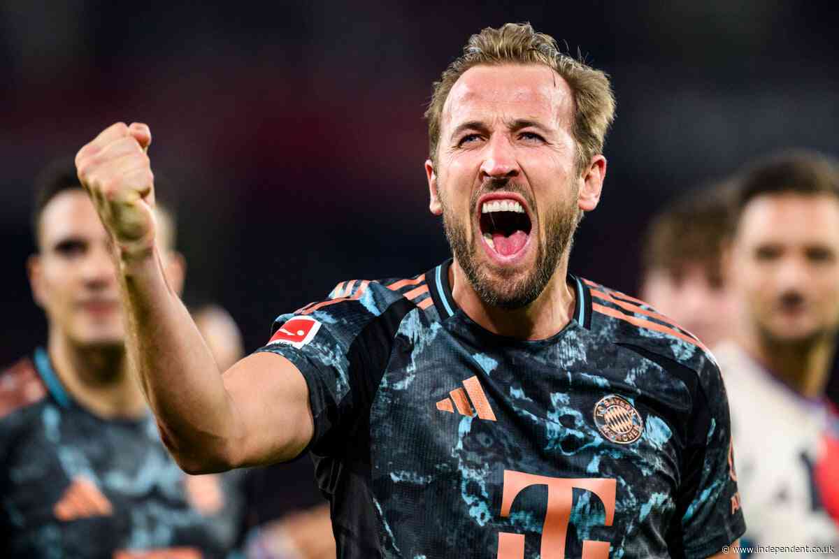 Harry Kane wins first trophy of career as Bayern Munich reclaim Bundesliga title