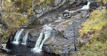 Hauntingly beautiful waterfall gorge no one ever visits in North Wales