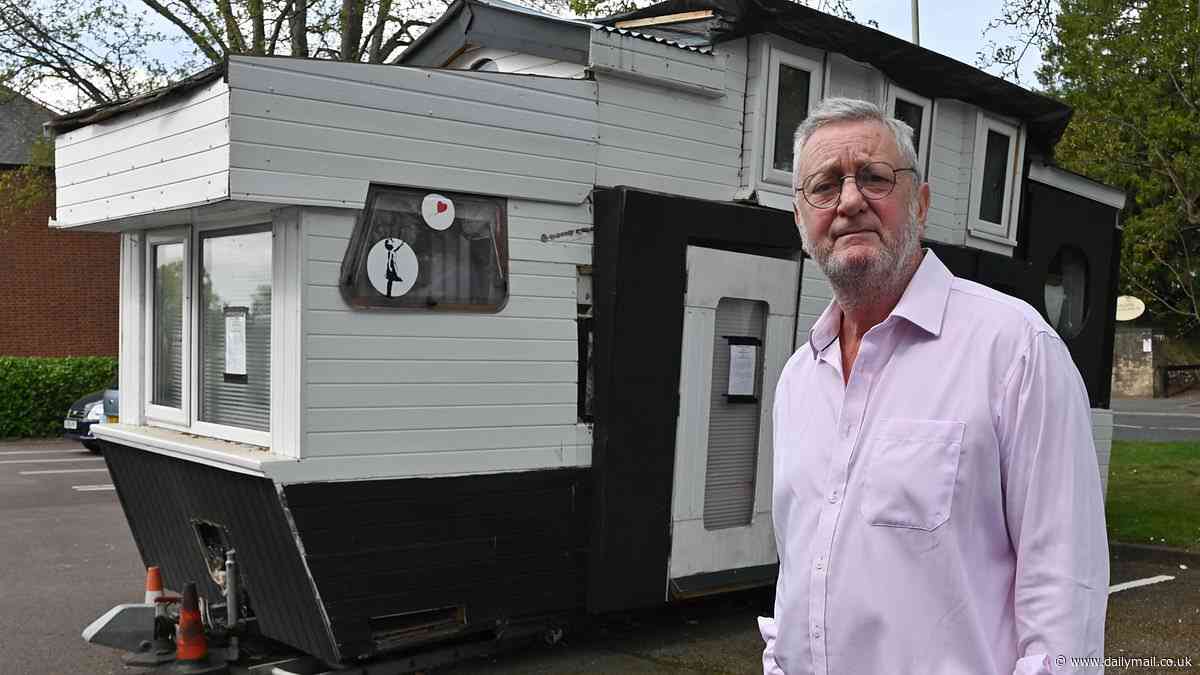 DIY enthusiast whose £10k caravan renovation project caught the eye of George Clarke's Amazing Spaces faces demolition order after it became too big to move