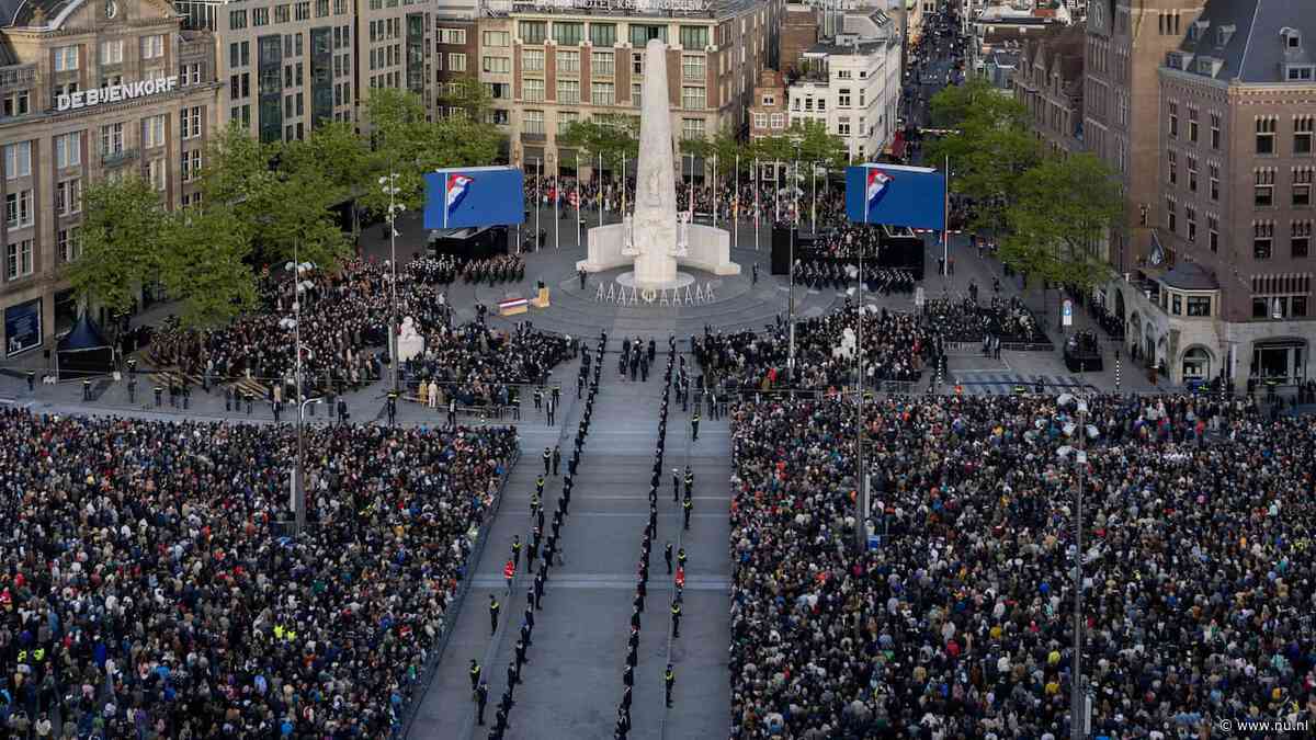 Vijf aanhoudingen rond Nationale Dodenherdenking, Dam als vanouds vol