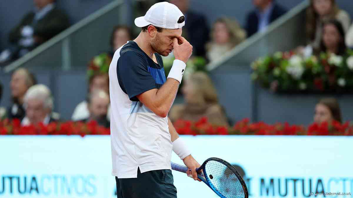 Jack Draper is narrowly beaten by Casper Ruud in Madrid Open final... as the Norwegian claims his first Masters 1000 title after a tough three-set contest with the British No 1