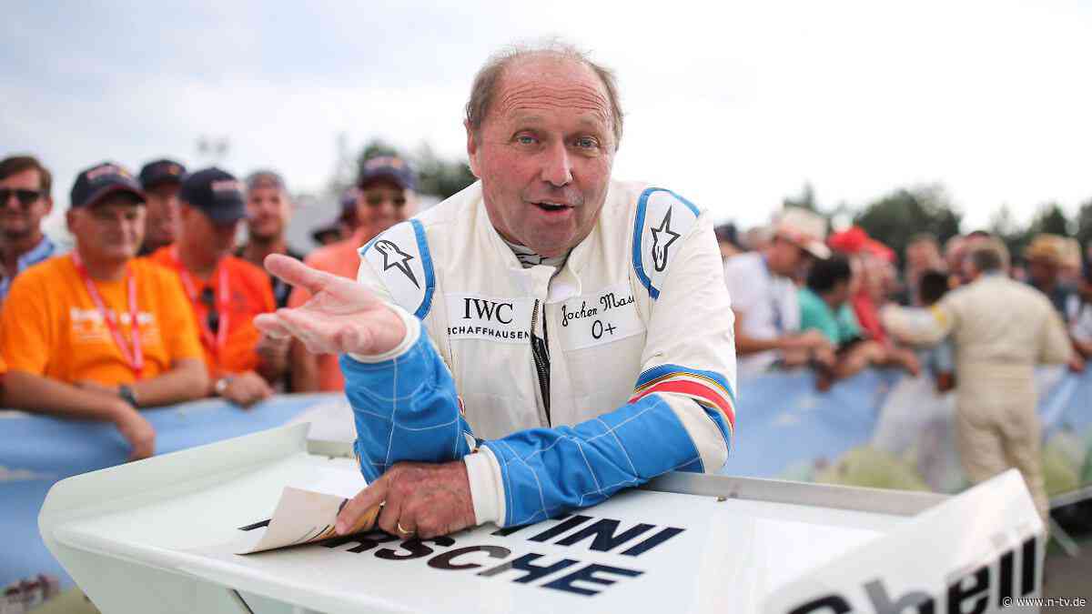 "Wieso habe ich alles überlebt?": Rennsport-Legende Jochen Mass ist tot