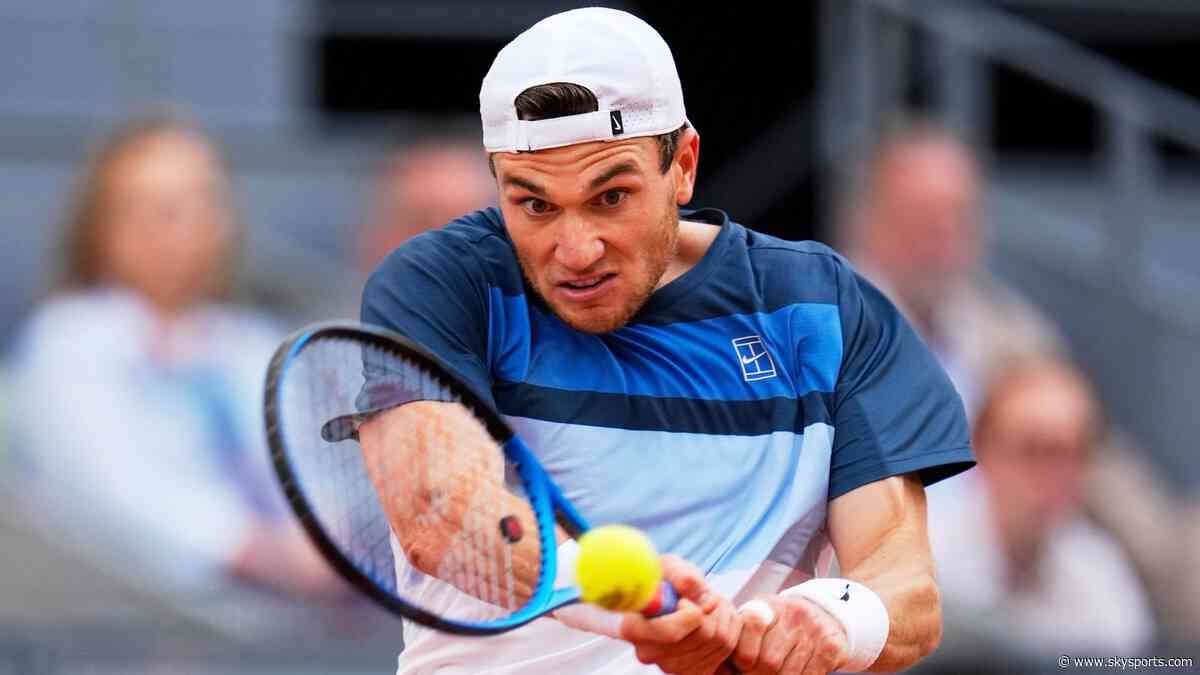 Draper beaten by Ruud in three-set Madrid Open final