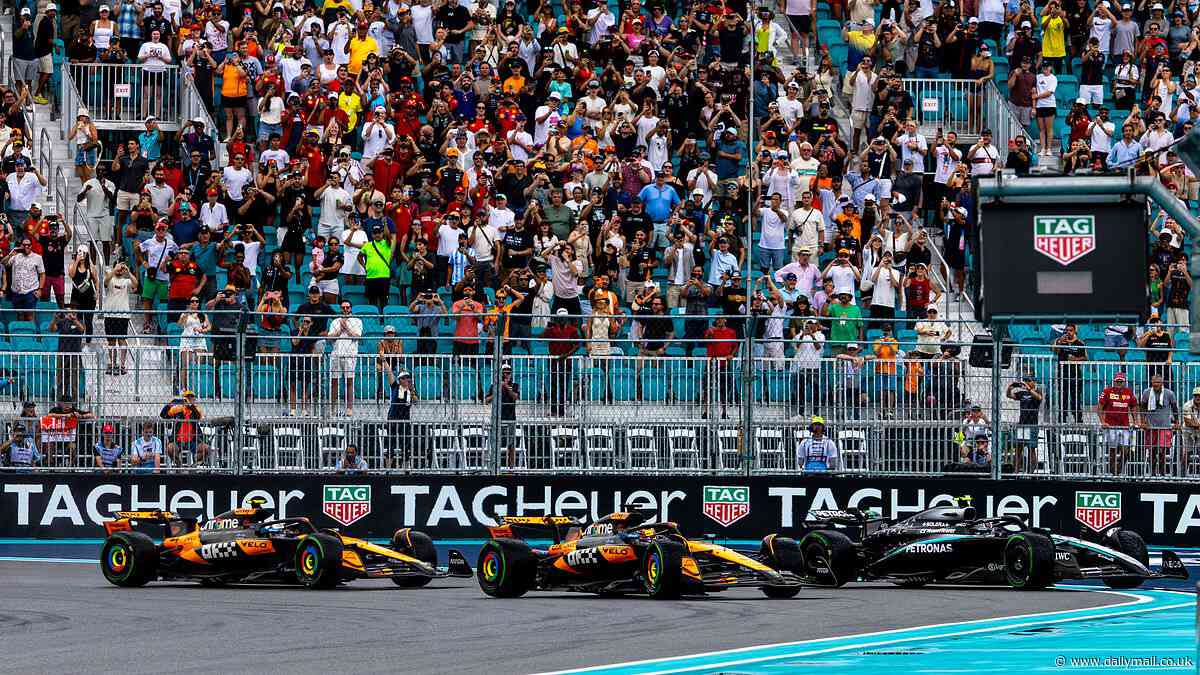 Revealed: Staggering beer prices at Miami Grand Prix leaves F1 fans stunned... with Conor Benn and Sir Jim Ratcliffe among those in attendance at Hard Rock Stadium