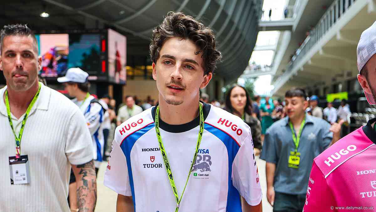 Timothee Chalamet, Lisa and Gordon Ramsay headline A-List stars at Miami Grand Prix