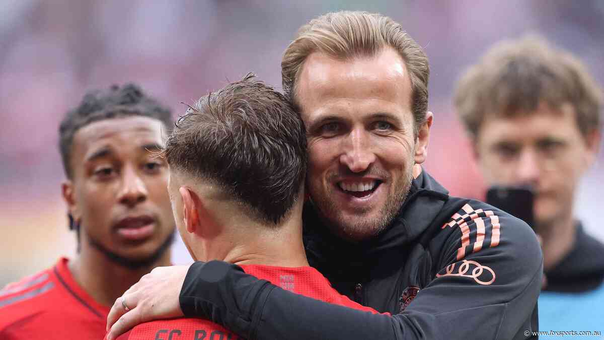 Harry Kane’s agonising trophy drought over as Bayern Munich crowned German champions