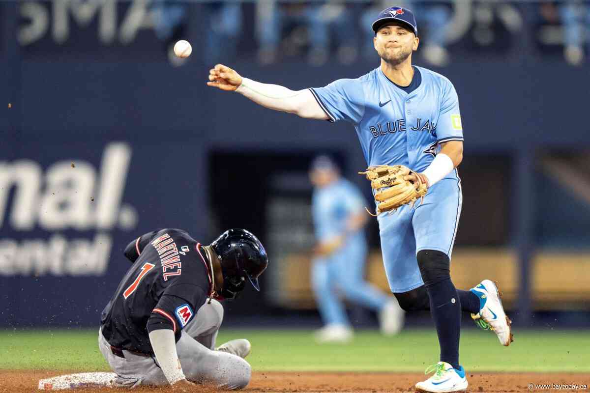 Arias sparks three-run inning, Blue Jays bats go silent late in 5-4 loss to Guardians