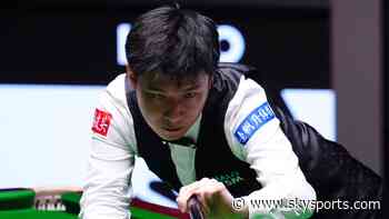 Zhao holds big lead over Williams in World Snooker final