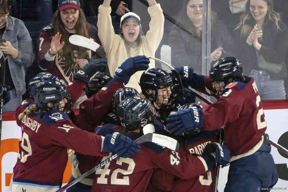 Montreal Victoire select Ottawa Charge as first-round opponent in PWHL playoffs